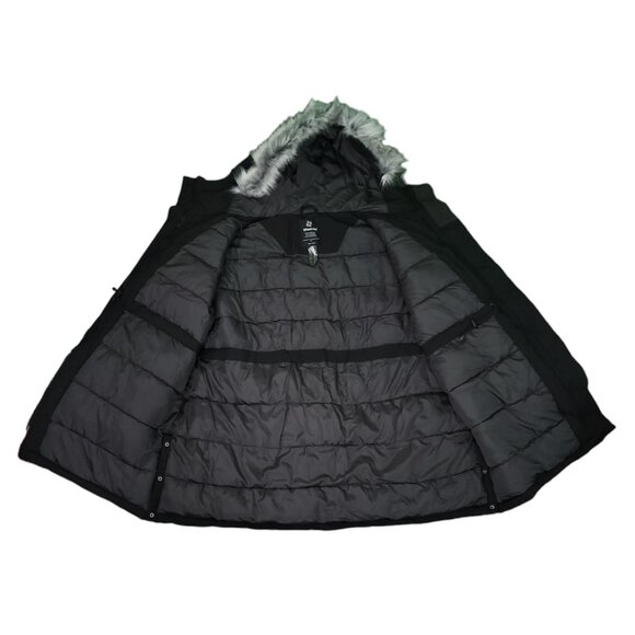 Wantdo Men Black Jacket Hodded Sz 4X Mid-Legth - Picture 5 of 7